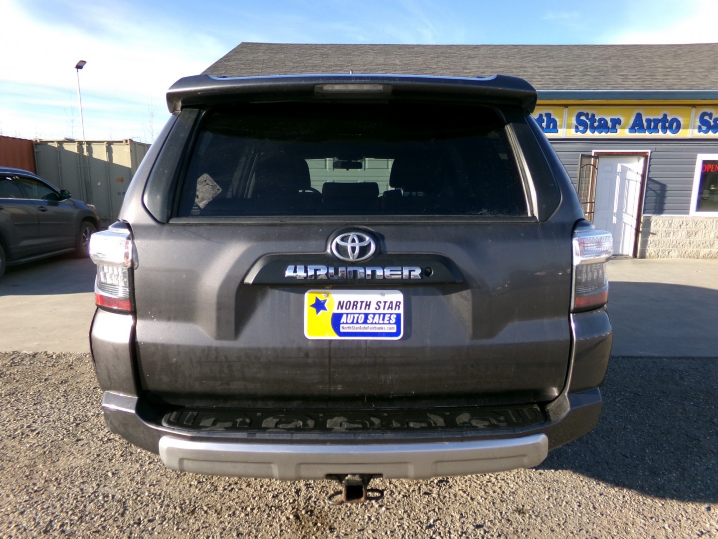 2018 Grey Toyota 4Runner Trail 4WD (JTEBU5JR9J5) with an 4.0L V6 DOHC 24V engine, 5A transmission, located at 2630 Philips Field Rd., Fairbanks, AK, 99709, (907) 458-0593, 64.848068, -147.780609- Photo#3
