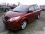2012 Red Toyota Sienna LE AWD 7-Passenger V6 (5TDJK3DC7CS) with an 3.5L V6 EFI DOHC 24V engine, 5-Speed Automatic transmission, located at 2630 Philips Field Rd., Fairbanks, AK, 99709, (907) 458-0593, 64.848068, -147.780609- Photo#0