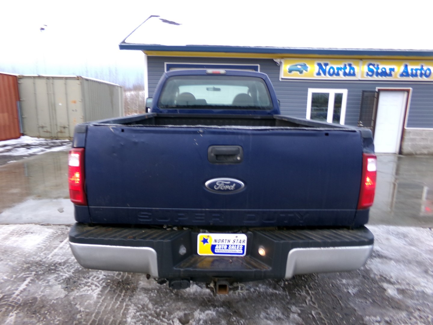 2010 Blue /Grey Ford F-250 SD XL SuperCab 4WD (1FTSX2BY4AE) with an 6.8L V10 SOHC 30V engine, located at 2630 Philips Field Rd., Fairbanks, AK, 99709, (907) 458-0593, 64.848068, -147.780609- Photo#3